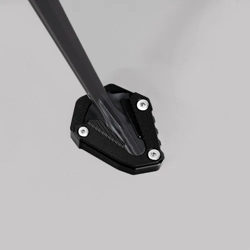 Vista 3 de Placa de extensión para soporte lateral de motocicleta compatible con 1290 Super Adventure S 2021 2022 2023 2024 Soporte para almohadilla de pie
