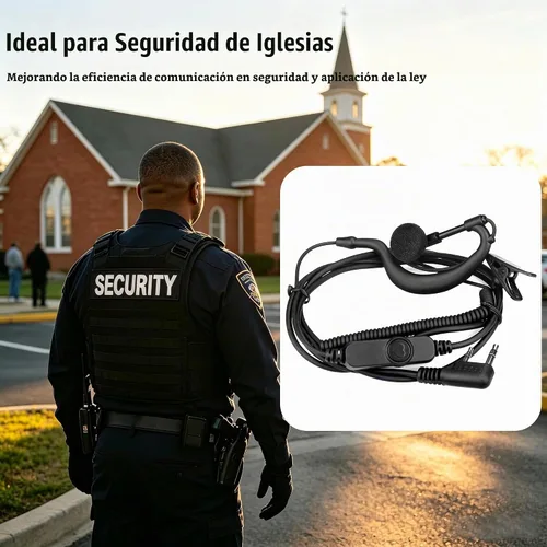 Vista 11 de Retevis Auricular Walkie Talkie de ajuste de volumen, para RT22/RT68/RT21