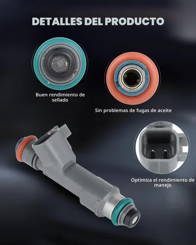 Vista 5 de SCITOO 12 agujeros 8pcs inyectores de combustible para Ford para E-150 4.6L 2011-2014