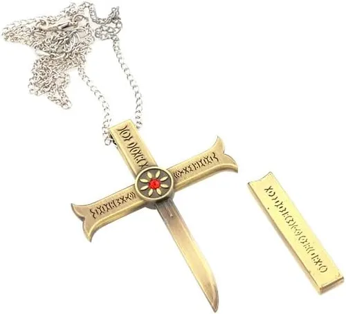 Vista 7 de Espada de metal Dracule Mihawk de 9.44 pulgadas, modelo de anime japonés, para colección y regalo