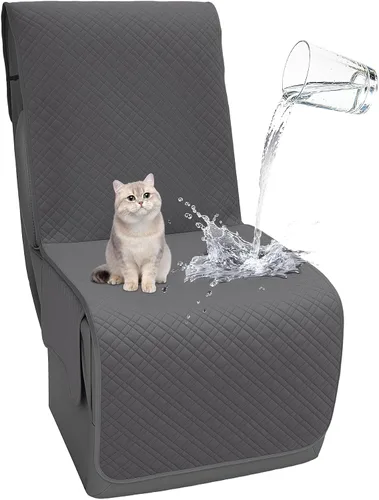 Vista 54 de Fundas de terciopelo 10% impermeables para sofá modular reclinable en forma de L, 1 pieza, fundas acolchadas para sofá reclinable esquinero, juego