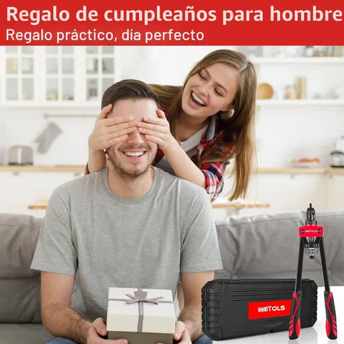 Vista 7 de WETOLS Kit de herramientas de tuerca de remache, herramienta de tuerca