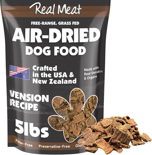 Vista 19 de TRMC Real Meat - Comida para perros secada al aire con cordero real - Cuatro bolsas de 5 libras de comida para perros de carne real sin granos