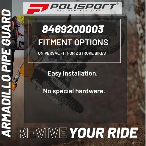 Vista 3 de Polisport Motocross (MX) Armadillo - Azul (Universal)