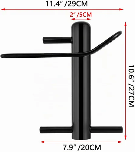 Vista 2 de Tree Port A Wrap, Portawrap mediano, envoltura de puerto, negro Dispositivo de aparejo portátil de acero galvanizado resistente para recortar