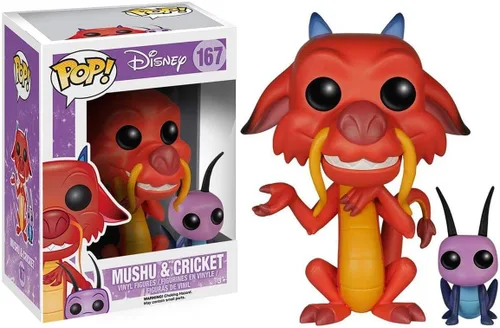 Vista 2 de Mulan: Mushu y Grillo