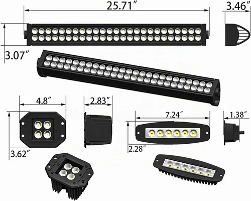 Vista 8 de Parachoques delantero con textura negra compatible con Ford Ranger 1993-1997 (no es compatible con modelos XLT)