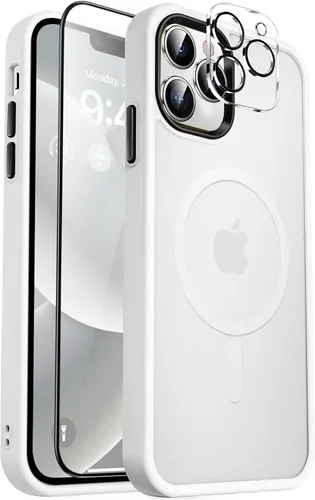 Vista 192 de MOCCA - Funda magnética resistente para iPhone XR de 6.1 pulgadas, compatible con MagSafe, funda con protección contra caídas de grado militar
