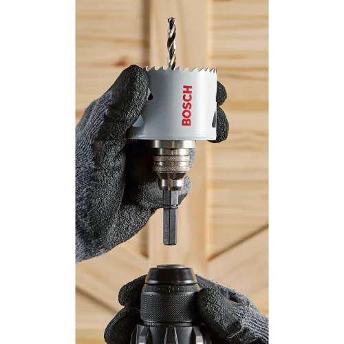Vista 6 de Bosch HBT100 Sierra perforadora bimetálica M42 de 1 pulgada