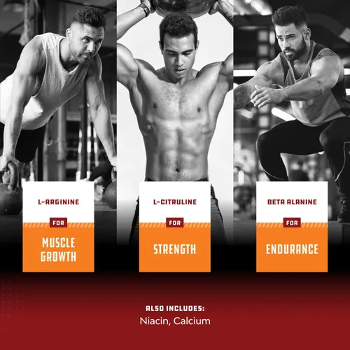 Vista 7 de Paquete de complejo de extracto de maleza de cabra cachonda y suplemento energizante de óxido nítrico para hombres - con Tribulus Saw Palmetto L