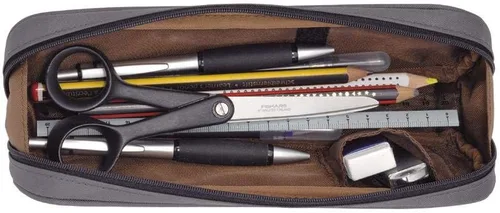 Vista 7 de Lihit Lab - Estuche para bolígrafos, 9.4 x 1.8 x 3 pulgadas Negro azabache