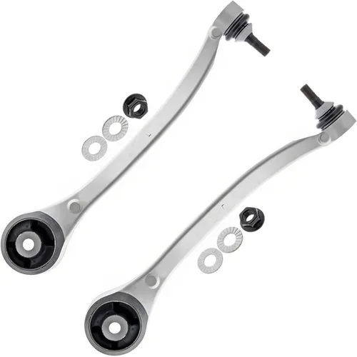 Vista 56 de Detroit Axle - 2 piezas Brazos de control superior delanteros para BMW X5 2007-2018 X6 2008-2019 Brazos de control superior con juntas esféricas