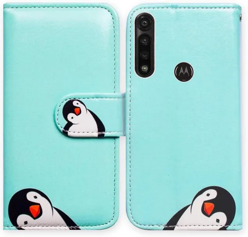 Vista 22 de Bcov Funda para Moto G Power 2020, Motorola G Power, funda de piel con tapa y soporte para ranura para tarjeta y soporte para Motorola Moto G Power