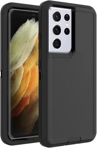 Vista 34 de Funda WOGROO para Galaxy Note 8, funda protectora resistente a caídas y golpes de grado pesado y resistente para Samsung Galaxy Note 8, Negro+Naranja