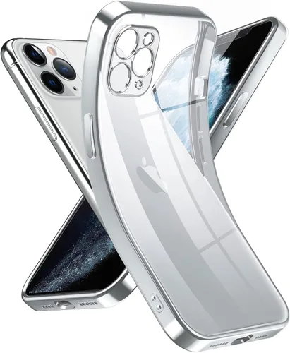 Vista 922 de Supdeal Funda cristalina transparente para iPhone 11, [No se amarillea] [Protección de la cámara] [Probado contra caídas de grado militar] Funda