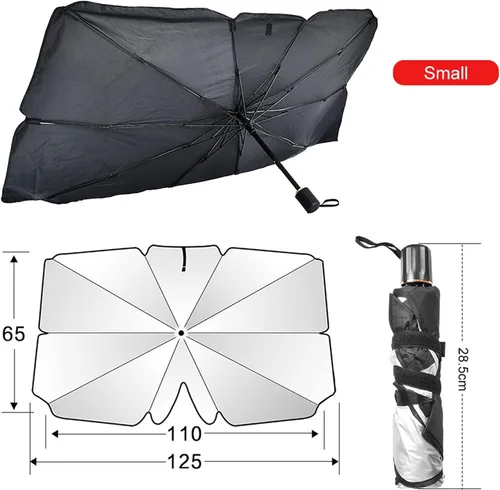 Vista 3 de for Chevrolet Cruze 2016-2019,Car Windscreen Sunshade,Front Window UV UmbrellaHeat-Insulating Foldable Parasol