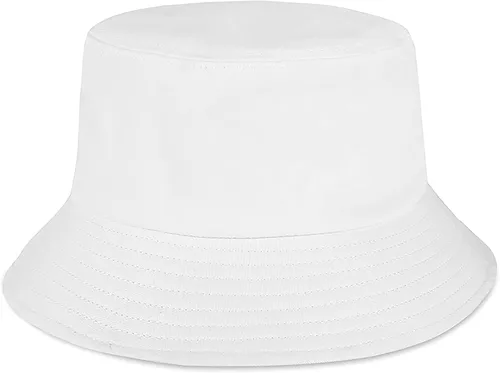 Vista 29 de XYIYI - Sombrero de pescador de algodón con bordado de moda, sombrero de cubo de playa para mujeres y niñas