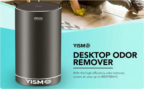 Vista 4 de Ambientador limpio y eliminador de olores. Difusor de fragancia eléctrico de tamaño de viaje que elimina mascotas, humo y otros olores. Carga USB