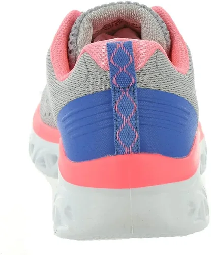 Vista 7 de Skechers Sport Fresh Charm - Tenis deportivos para mujer, LGMT gris claro multicolor, 8.5, Lgmtgris claro Multi