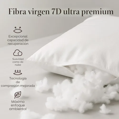 Vista 9 de Phantoscope - Insertos de almohada, 100% poliéster hipoalergénico de fibra virgen, almohadas cuadradas para sofá, sillón, cama, 12x20 pulgadas