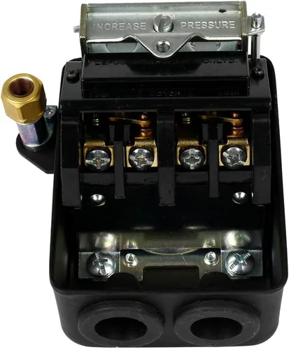 Vista 4 de lefoo HD 22 Amp 105-135 PSI Compresor de Aire Interruptor de Presión Control Toda la Vivienda de Metal