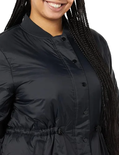 Vista 5 de Tienda Essentials Chaqueta bomber acolchada en la cintura para mujer