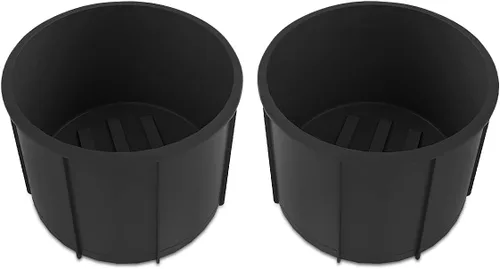 Vista 8 de Soporte para tazas de consola central para Ford F150 2009-2014 con soporte de taza de consola de flujo a través del inserto de repuesto para F150