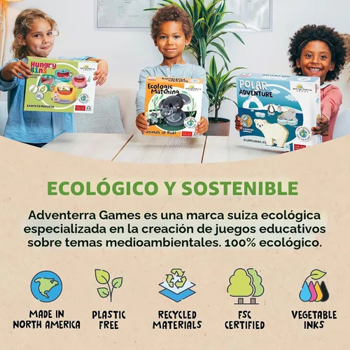 Vista 6 de Mission Ocean - Un juego de mesa familiar sobre la conservación del océano - Juegos preescolares divertidos y educativos para niños y niñas