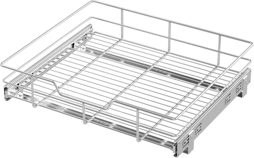 Vista 10 de Organizador de gabinete extraíble de 9 pulgadas de ancho x 17 pulgadas de profundidad, cajones deslizantes para organizadores de cocina