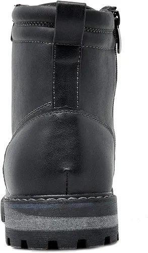Vista 6 de Bruno Marc - Botas para hombre de combate estilo Oxford para motocicleta