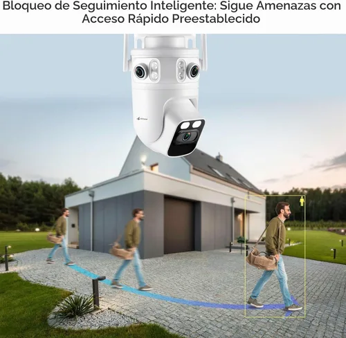 Vista 6 de Kittyhok Sistema de cámaras de seguridad para el hogar, cámaras de triple Kit de 4 cámaras