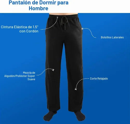 Vista 4 de Dragon Ball Goku Super Saiyan - Pantalones de pijama para hombre