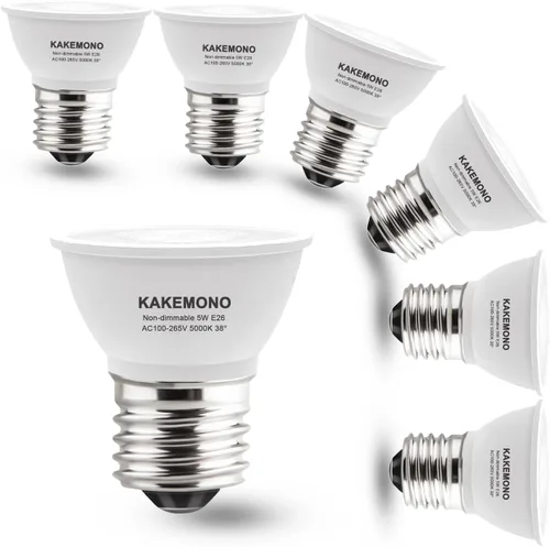 Vista 10 de PAR16 Bombillas LED regulables 5W cuello corto empotrable foco 2700K blanco cálido