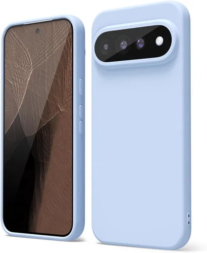 Vista 188 de oakxco para Google Pixel 6A Funda de teléfono de silicona líquida, diseño estético lindo y delgado para mujer y niña, cubierta de gel suave, lisa