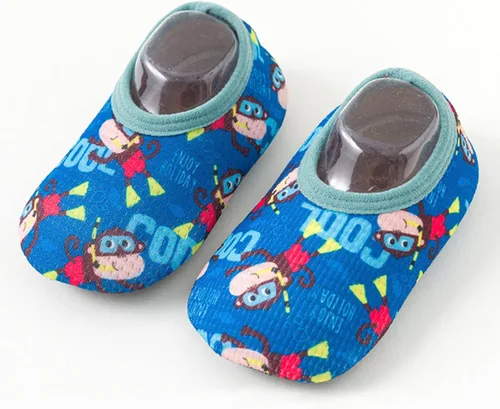 Vista 2 de Baby Girls Boys House Slippers Newborn Socks Toddler Crib Shoes Winter Warm Household Shoes Infant Anti-Slip First Walkers
