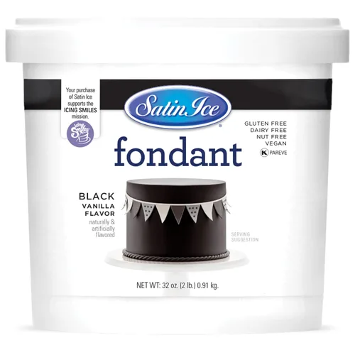 Vista 24 de Satin Ice - Fondant de café moca y menta Blanco