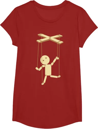 Vista 50 de Puppeteering - Camiseta de marionetas Ventrílocuo de tiriteros, Negro, S