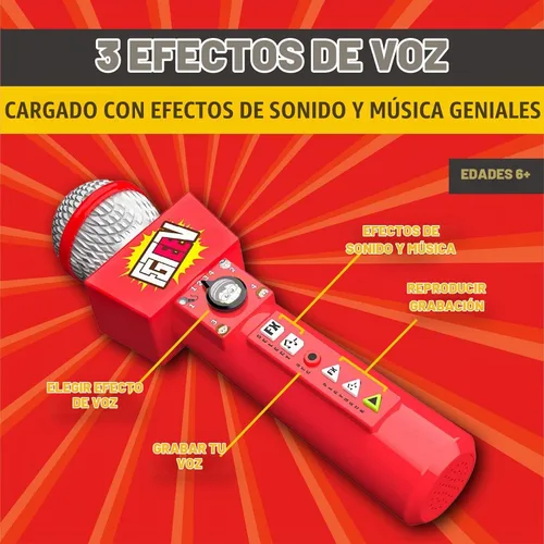 Vista 2 de FGTeeV Sé como el micrófono que cambia la voz