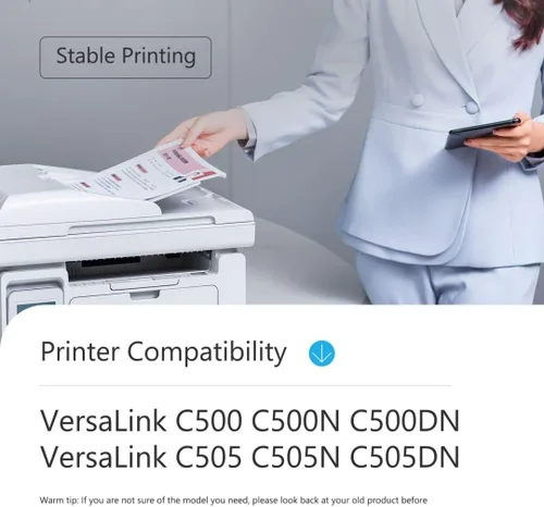 Vista 2 de VersaLink C500/C505 - Cartucho de tóner magenta de capacidad extra alta (paquete de 1 unidad) – Reemplazo de tóner compatible 106R03867