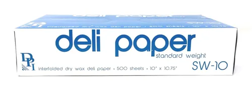Vista 4 de Durable Packaging Papel de cera entrelazado de 10 "x 10 3/4