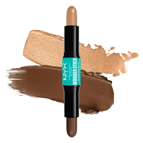 Vista 15 de NYX MAQUILLAJE PROFESIONAL Wonder Stick, Barra para dar forma y contornear el rostro - Claro
