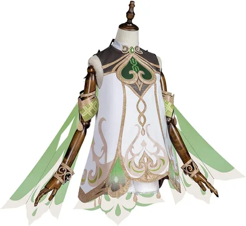 Vista 2 de Genfeli Genshin Impact Nahida - Disfraz completo de cosplay de juego de roles para Halloween, talla XL