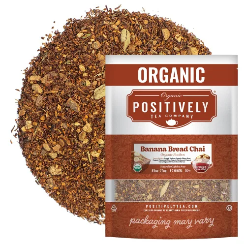 Vista 116 de Bolsas de hojas sueltas para té. Orgánicas por USDA. Positively Tea LLC.