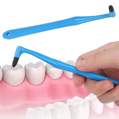 Vista 3 de Removedor de dientes profesional, pulidor de blanqueamiento de dientes, borrador de dientes, herramienta de pulido de limpieza de dientes