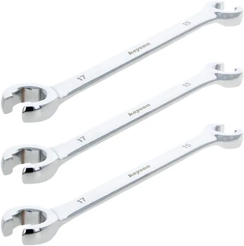 Vista 32 de Utoolmart Llave de tuerca acampanada, 0.236 in x 0.315 in métrica doble extremo abierto, 2 piezas