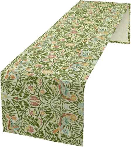Vista 36 de YCness Camino de mesa con estampado de vaca, piel de vaca marrón, estilo occidental, decoración de casa de campo para el hogar, cocina, comedor, 13