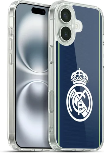 Vista 57 de Head Case Designs Funda de gel con licencia oficial del Real Madrid CF azul [protección de grado militar] compatible con Apple iPhone 7 Plus/iPhone