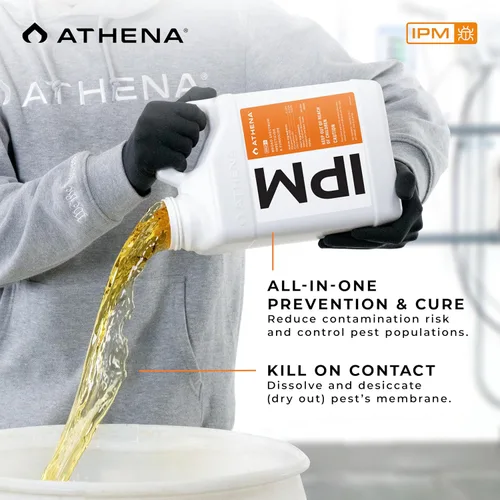 Vista 3 de Athena IPM Solución de Control de Plagas de Plantas - Fungicida y Insecticida de Espectro Amplio, Apoya el Control de Ácaros, Moho En Polvo y Plagas