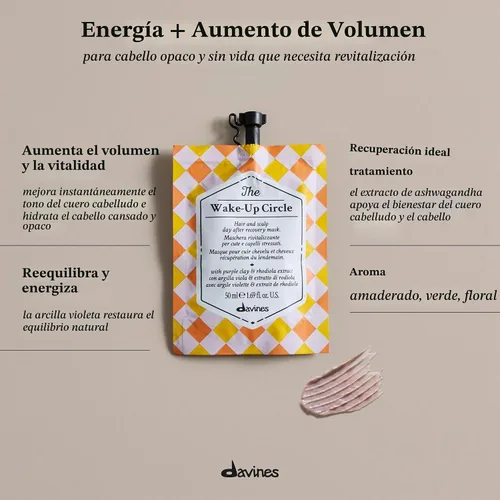 Vista 2 de Davines The Wake-up Circle, 50 ml (paquete de 1)