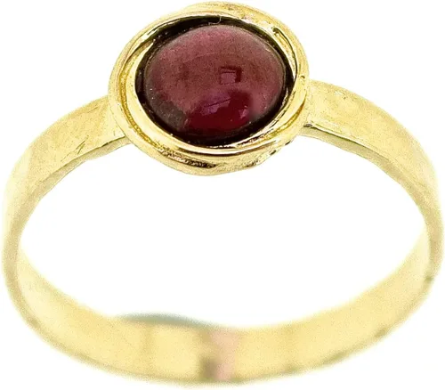 Vista 32 de Anillo de oro de piedras preciosas, anillo de piedra chapada en oro de 14 quilates, anillo de piedra apilable, anillo de oro de piedra pequeña